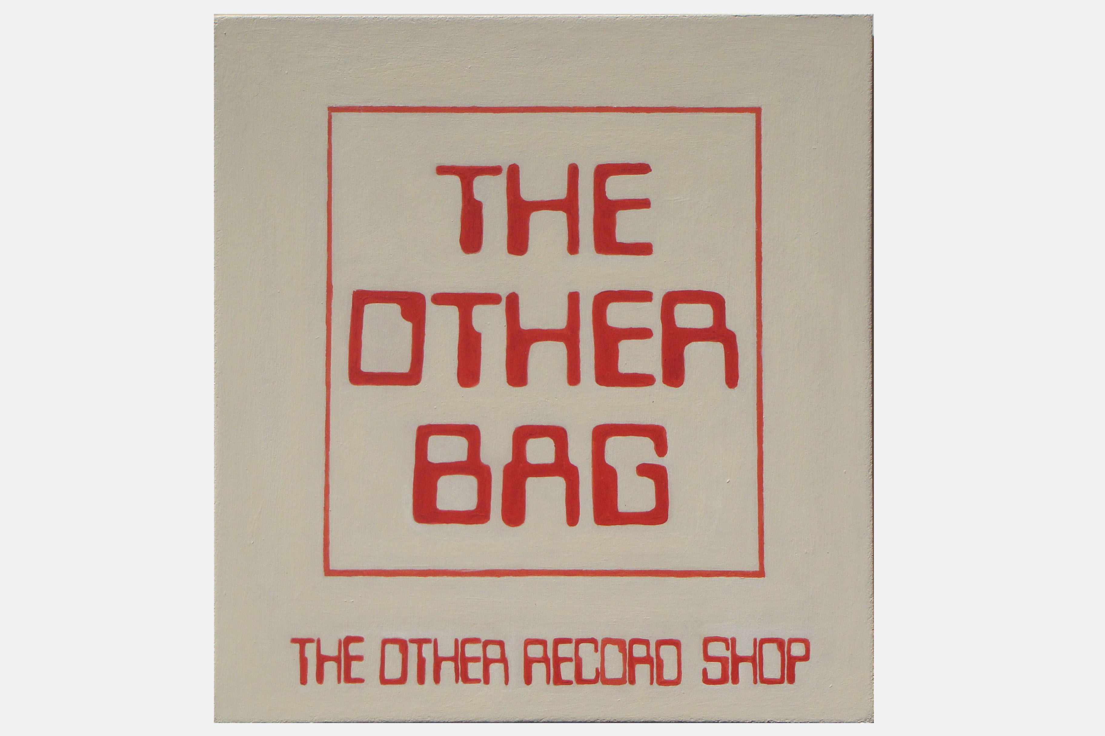 THE OTHER RECORD SHOP, STIRLING<br>Mixed media on hardboard<br>???cm