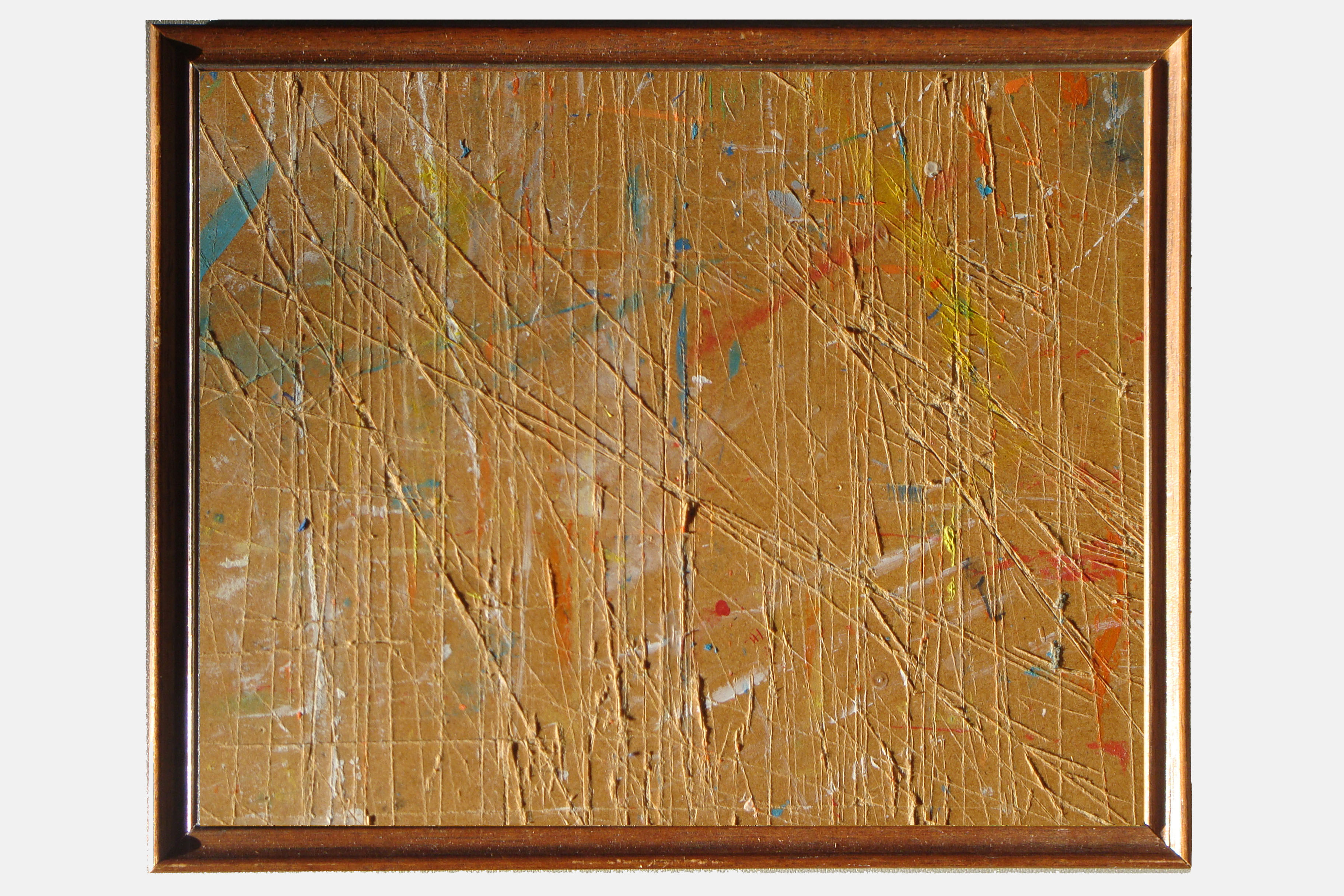 THE JOY OF LIVING<br>Mixed media on plywood<br>???cm