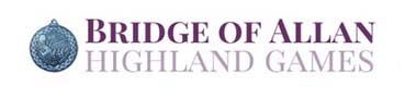 Bridge of Allan Highland Games logo