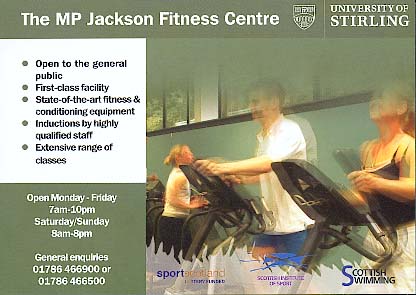 Stirling MP Jackson Fitness Centre